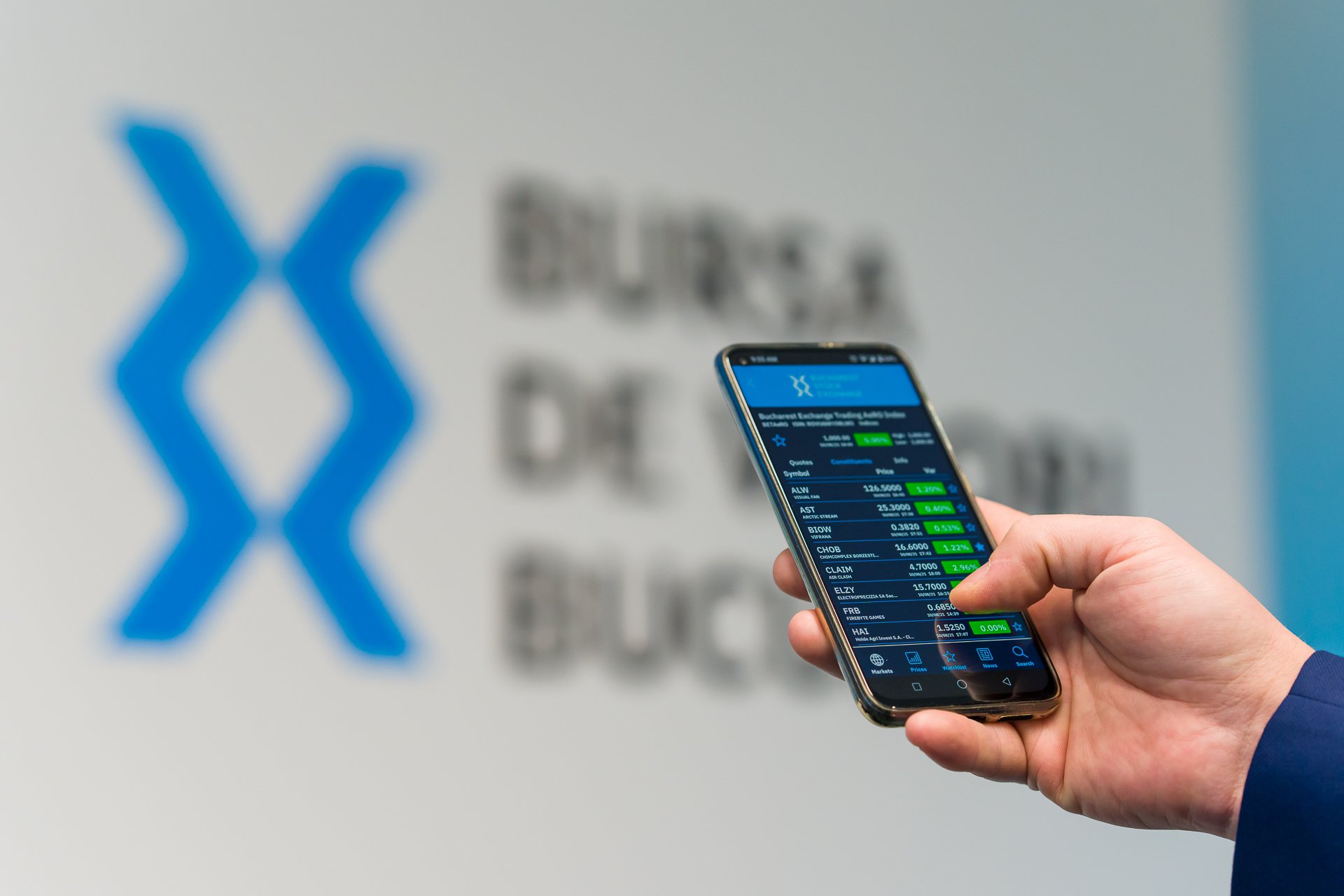 Bursa de la BUCUREŞTI a înregistrat o creștere de 1% astăzi, sfidând tendințele negative de pe piețele europene