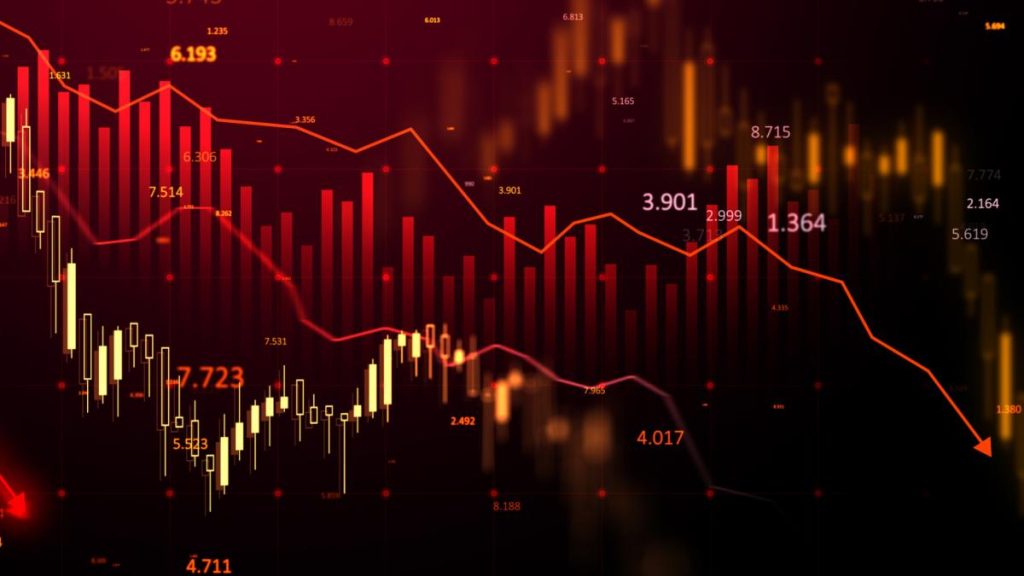 Bursa din București, pe roșu: Criza politică lovește economia României