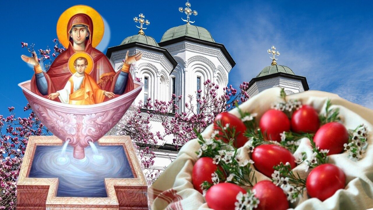 Calendar Ortodox: MINUNEA Apei Sfințite la Izvorul Tămăduirii, pe 17 Aprilie