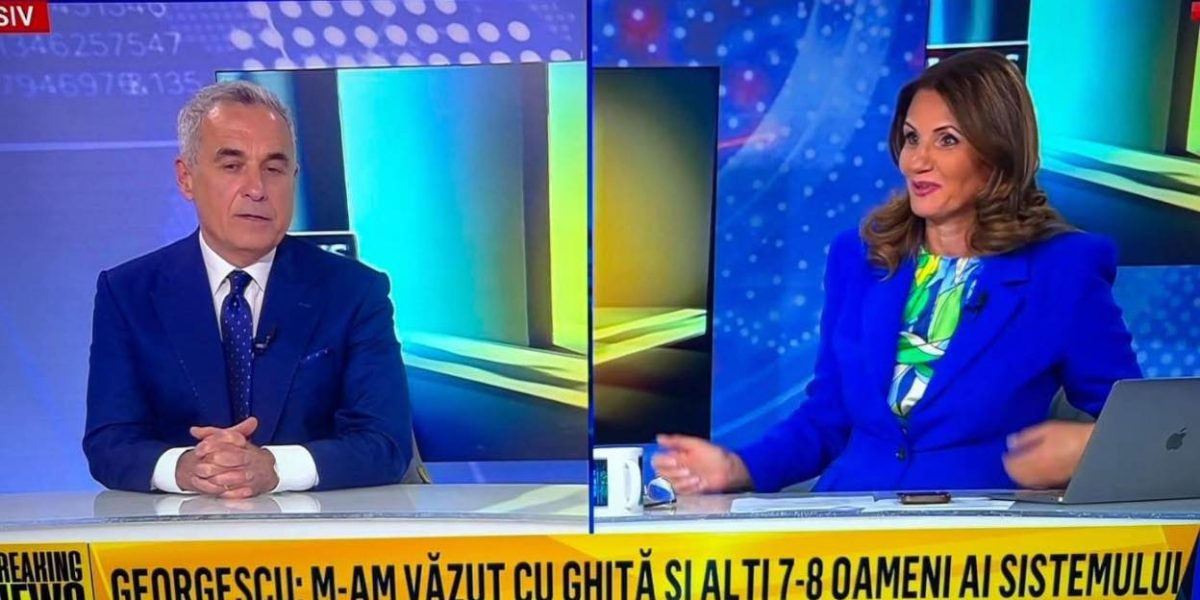 Călin Georgescu, apărare pentru Realitatea Plus și Gold FM după „apologia” criminalilor