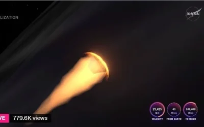 Orion a amerizat cu bine: Următoarea oprire, Marte, după Lună!