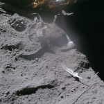 O pană misterioasă pe Lună? NASA dezvăluie detaliile unei fotografii curioase