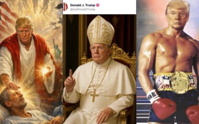 Meme-uri deepfake cu Donald Trump: De la Isus la Rocky. Ce-i cu MAGA?