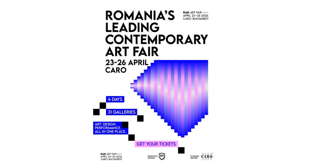CARO și RAD ART FAIR, parteneriat pentru susținerea artei