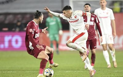 CFR Cluj – Dinamo, duel de foc la ora 21:00. „Câinii”, cu gândul la evitarea „lanternei”
