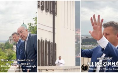 Magyar, față în față cu Orban la palatul prezidențial