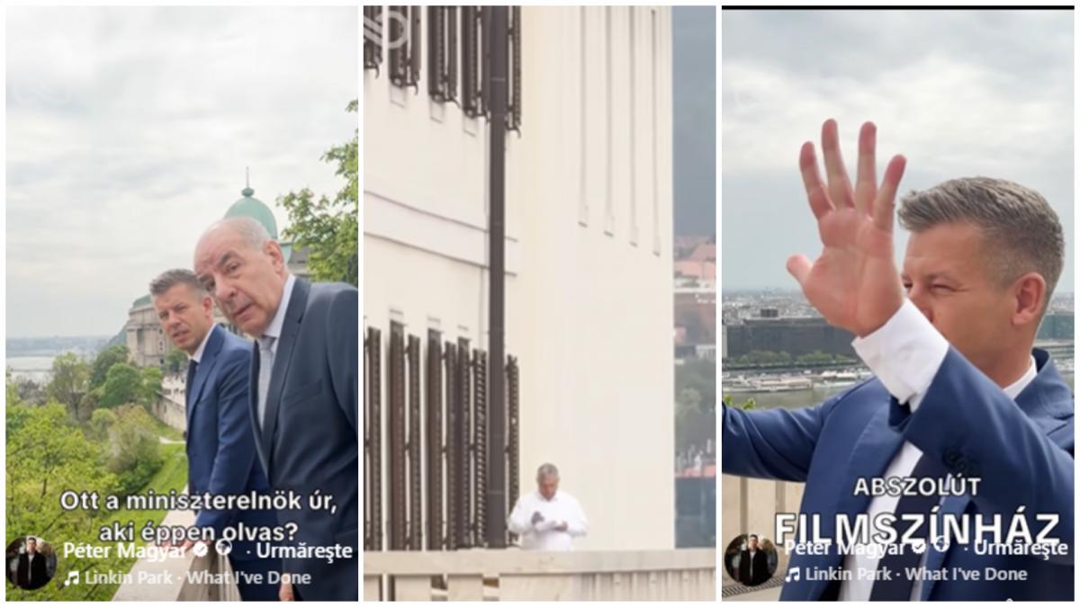 Magyar, față în față cu Orban la palatul prezidențial