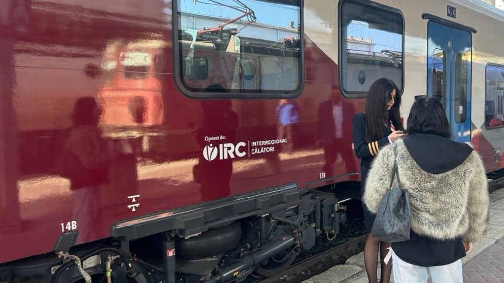 București – Brașov: Noul tren electric Coradia Stream, lansat de un operator privat în România