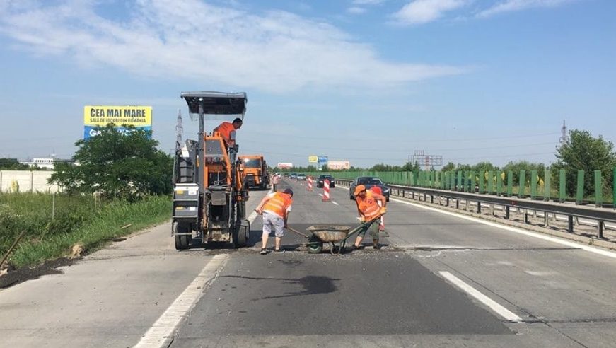 Restricții pe A2: Nodul Drajna, închis joi pentru reparații la carosabil