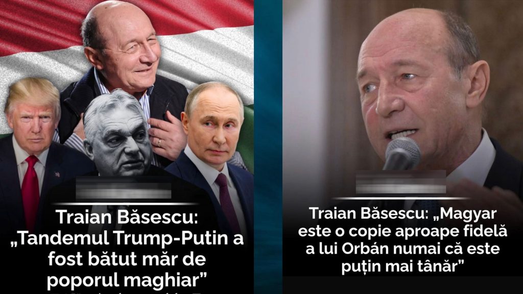 Băsescu, derutat: De la „eroii” Trump și Putin la „Orban mai tânăr”, într-o zi