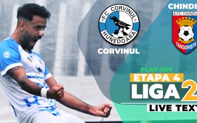 Corvinul scapă de criză cu ajutorul Chindiei: Autogol și gafă la Hunedoara