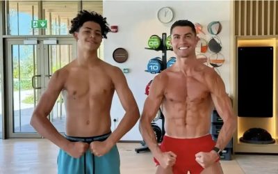 Ronaldo și fiul, spre istorie: Vor juca împreună pe teren