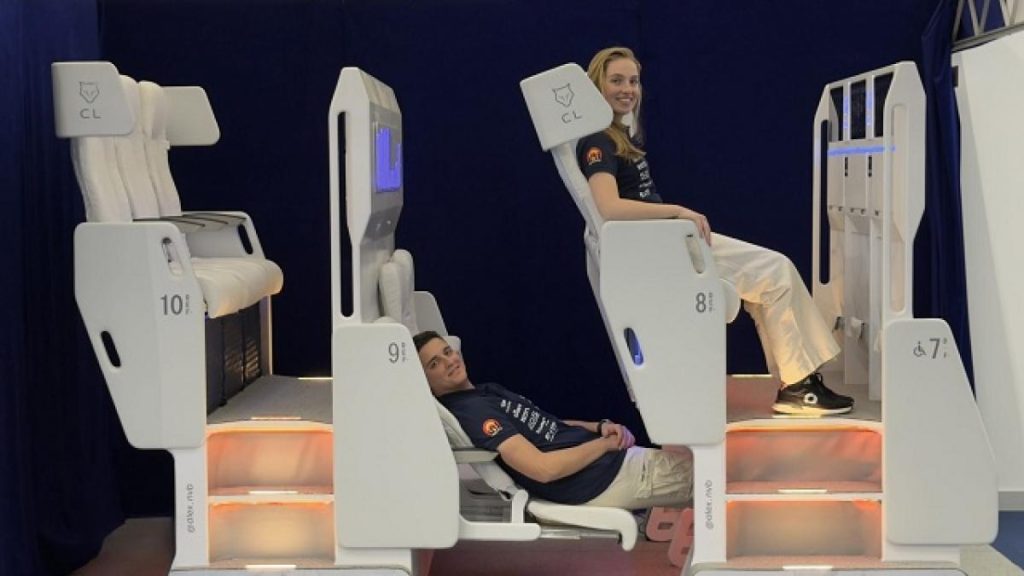 Scaunul-pat din avion: Cum arată „designul suprem”, revoluționar