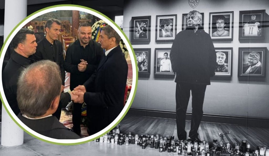 Galatasaray, la înmormântarea lui Mircea Lucescu. Reacția la apariția lui Hagi