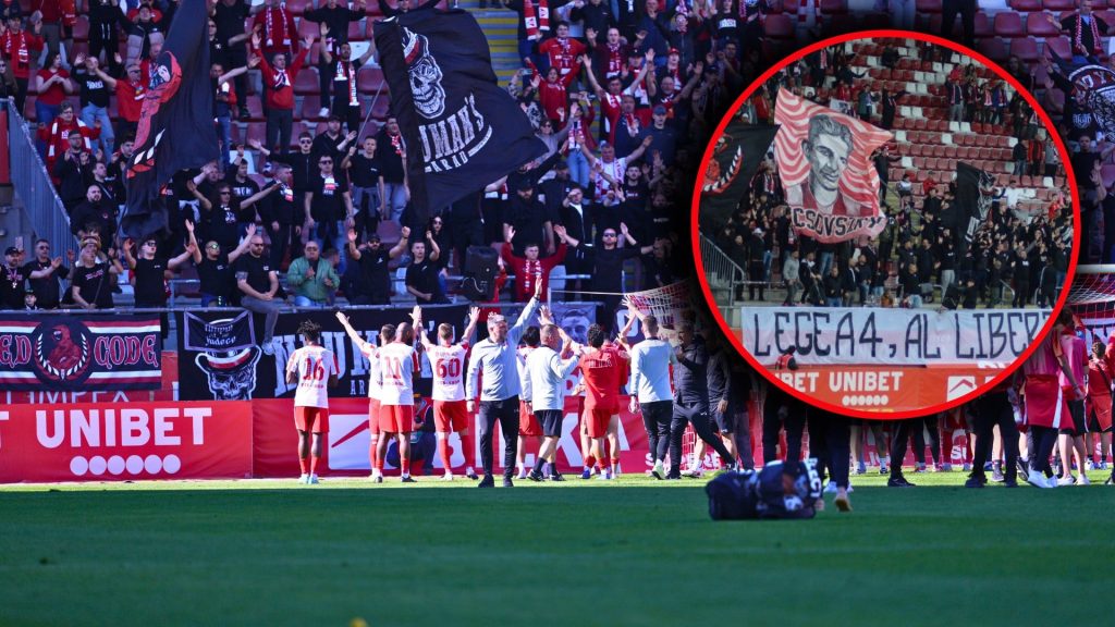 Ultrașii UTA protestează: Banner dur la meciul cu Botoșani, legi puse la zid