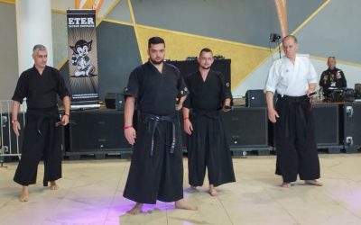 Kenjutsu la Timișoara: Arta sabiilor fascinează. Demonstrație spectaculoasă