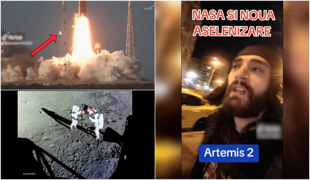 Pământul plat și AI: Cum a deturnat conspirația online misiunea Artemis 2