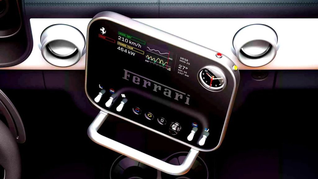 Ferrari sfidează tendințele: de ce italienii spun „nu” ecranelor tactile uriașe În timp ce industria auto se îndreaptă rapid către interioare minimaliste dominate de ecrane tactile, Ferrari alege o abordare diferită