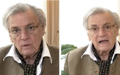 Florin Piersic, imagine sfâșietoare la 90 de ani: Actorul a slăbit, cu baston