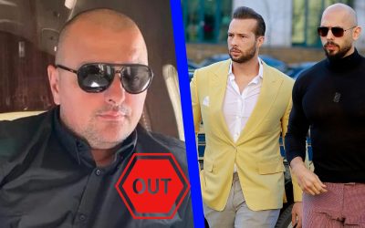 Frații Tate, puși pe liber de fostul agent secret care le asigura paza