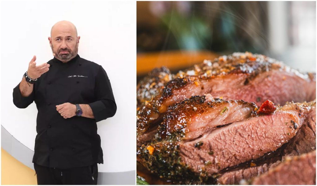 Secretul unei Fripturi de Miel Perfecte: Sfaturi de la CHEF SCĂRLĂTESCU Friptura de miel, un deliciu tradițional de Paște, poate fi o provocare pentru mulți bucătari amatori