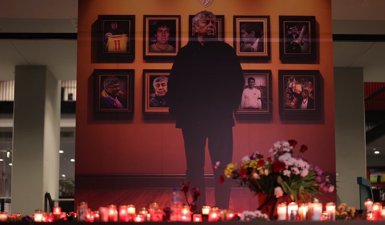 Galatasaray a omagiat cu emoție memoria lui Mircea Lucescu înaintea unui meci din campionat