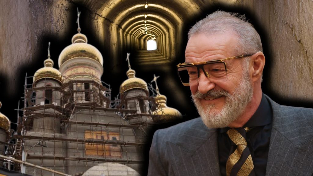 Becali, buncăr antiatomic la biserică: 20 de milioane de euro investiție