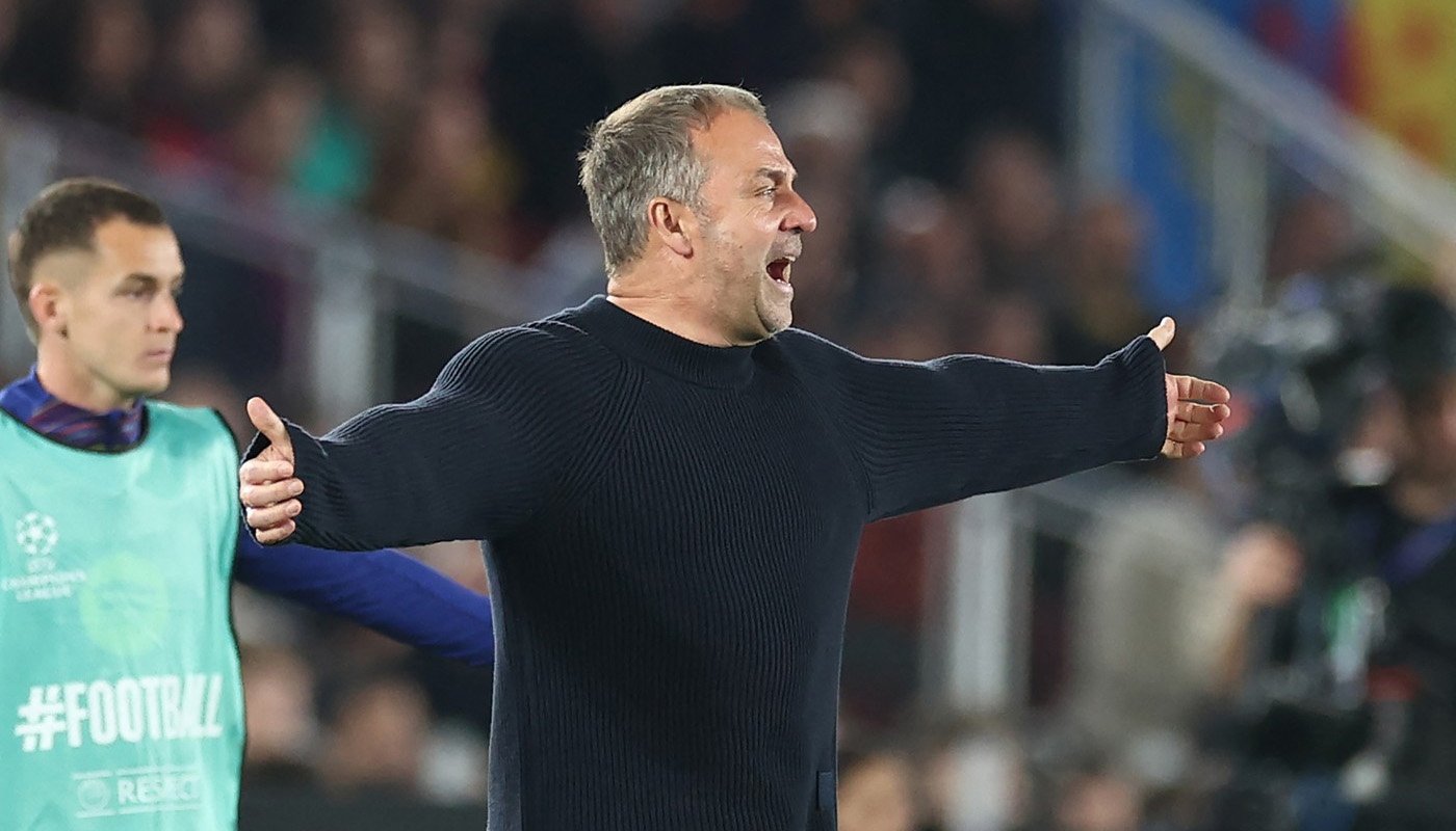 Hansi Flick, antrenorul echipei FC Barcelona, a fost vizibil iritat de deciziile arbitrului român Istvan Kovacs în timpul meciului cu Atletico Madrid