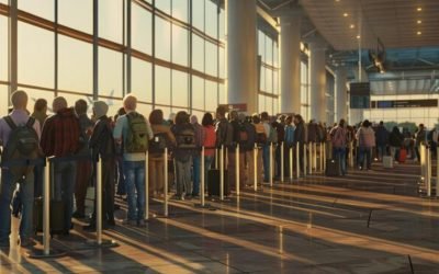 Europa, HAOS în aeroporturi: Pasageri leșină la cozi. Avioane goale din cauza Entry/Exit
