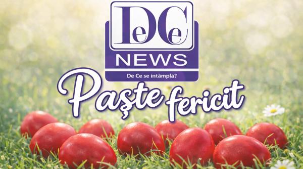 Hristos a Înviat! DC News vă dorește Sărbători PASCALE fericite!