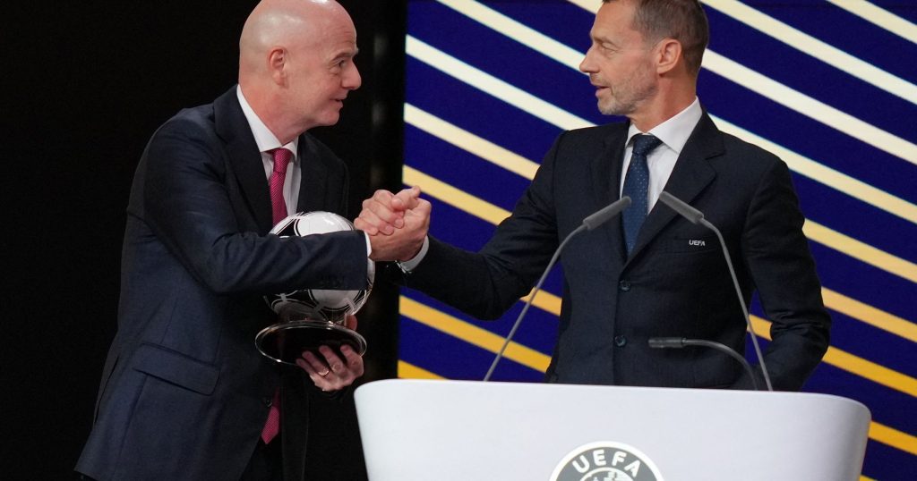 UEFA cere clarificări FIFA privind sumele de la Cupa Mondială 2026 București – Uniunea Asociațiilor Europene de Fotbal (UEFA) a solicitat FIFA, forul conducător al fotbalului mondial, să ofere detalii concrete despre modul în care vor fi distribuite veniturile de la Cupa Mondială din 2026