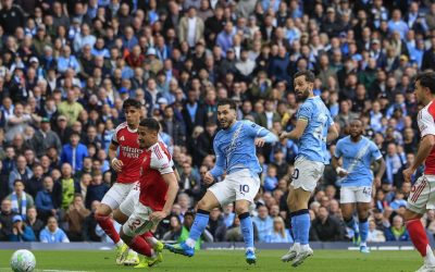Manchester City – Arsenal, egal la pauză 1-1: „Cetățenii”, dominație clară pe teren!