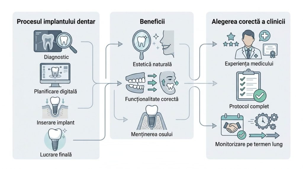 (P) Ghidul pacientului: Cum alegi un implant dentar într-un centru avansat