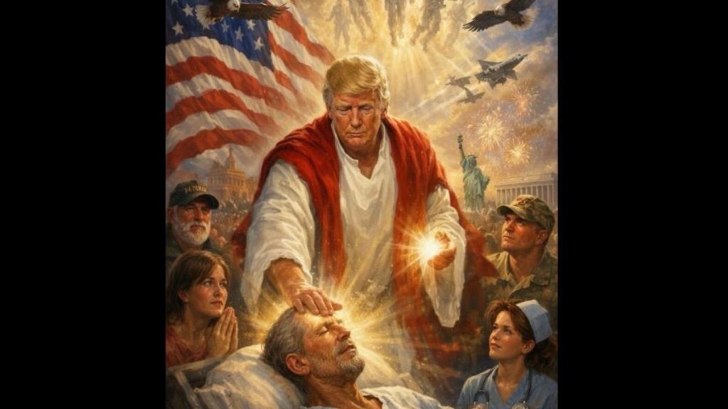 Trump, în conflict cu Vaticanul: Imaginea cu el „Isus” a fost ștearsă