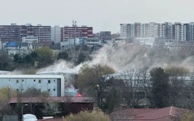 Bărbatul grav rănit în incendiul din Constanța a murit