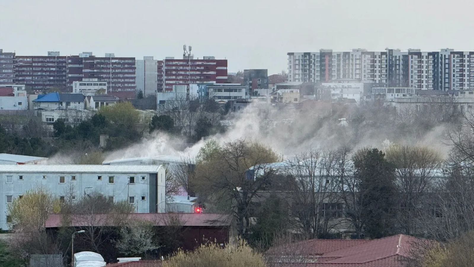 Bărbatul grav rănit în incendiul din Constanța a murit