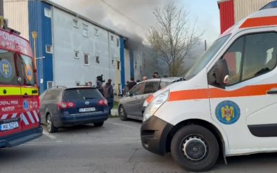 Incendiu devastator în Constanța: Planul Roșu activat, o fetiță de 9 ani la spital