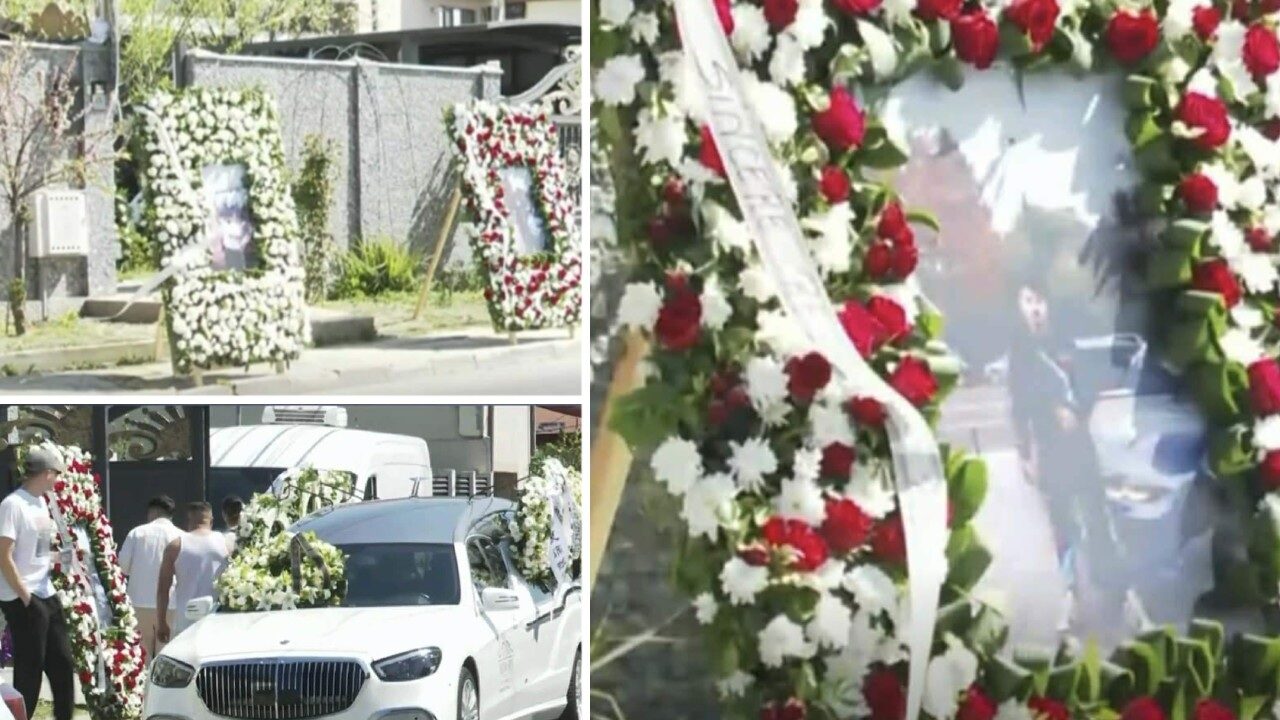 Durere imensă la Snagov: Prietenii își iau rămas bun de la David, victima tragediei