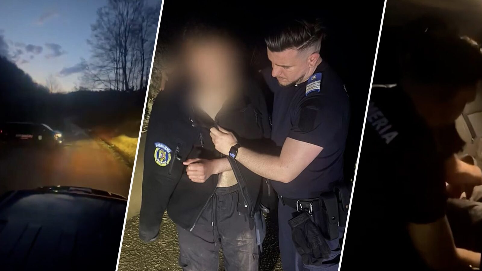 Urmărit de urs, un tânăr a fugit din fața prădătorului. Jandarmii l-au salvat