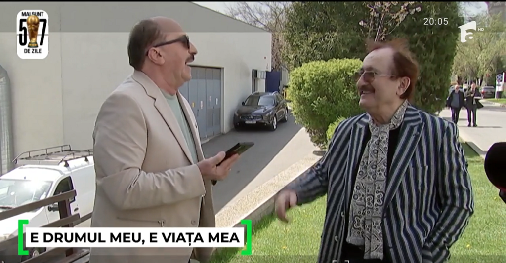 Țociu și Palade, galerie la meciul României: Actorii, fani înfocați!