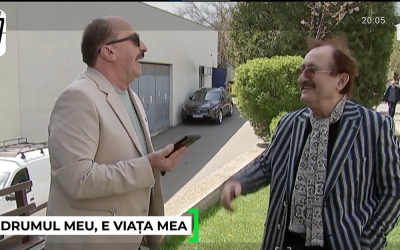 Țociu și Palade, galerie la meciul României: Actorii, fani înfocați!