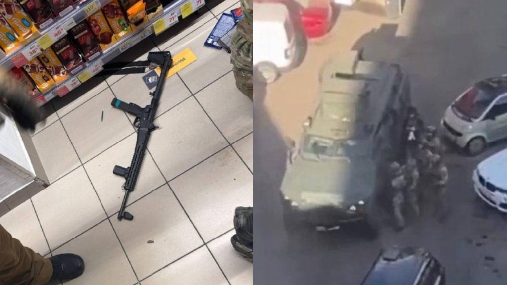 Atac terorist la Kiev: Moscovit (58 ani) ucide și ia ostatici, 20 victime