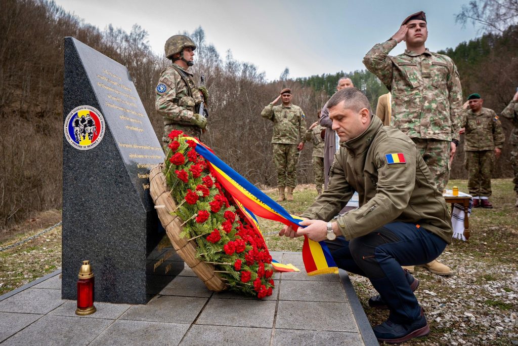 Lari Brînzan, omagiu emoționant pentru tatăl erou, căzut în Bosnia