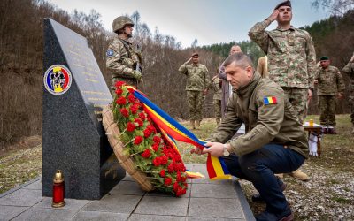 Lari Brînzan, omagiu emoționant pentru tatăl erou, căzut în Bosnia
