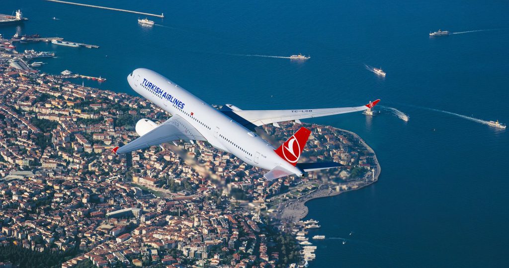 Turkish Airlines mărește numărul zborurilor spre Istanbul, din București