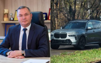 Mașină, pe firma tatălui pensionar, anchetată