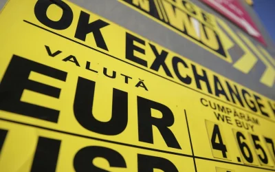 Leul, SURPRIZĂ pe bursă: A crescut față de valute, dar cu doar 0,17 bani