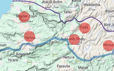 Israel izolează sudul Libanului: Un pod strategic, distrus