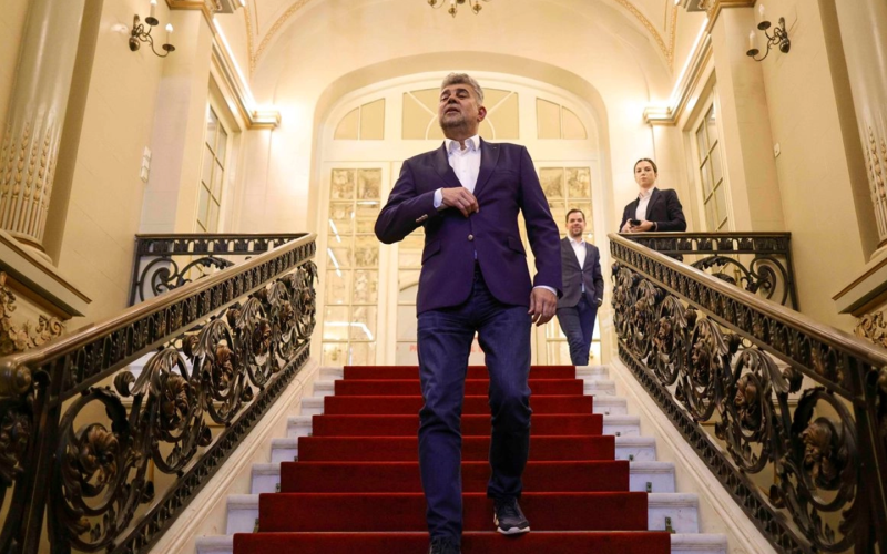 Ciolacu, „microbistul” cu îndemn de demisie pentru Bolojan (VIDEO)