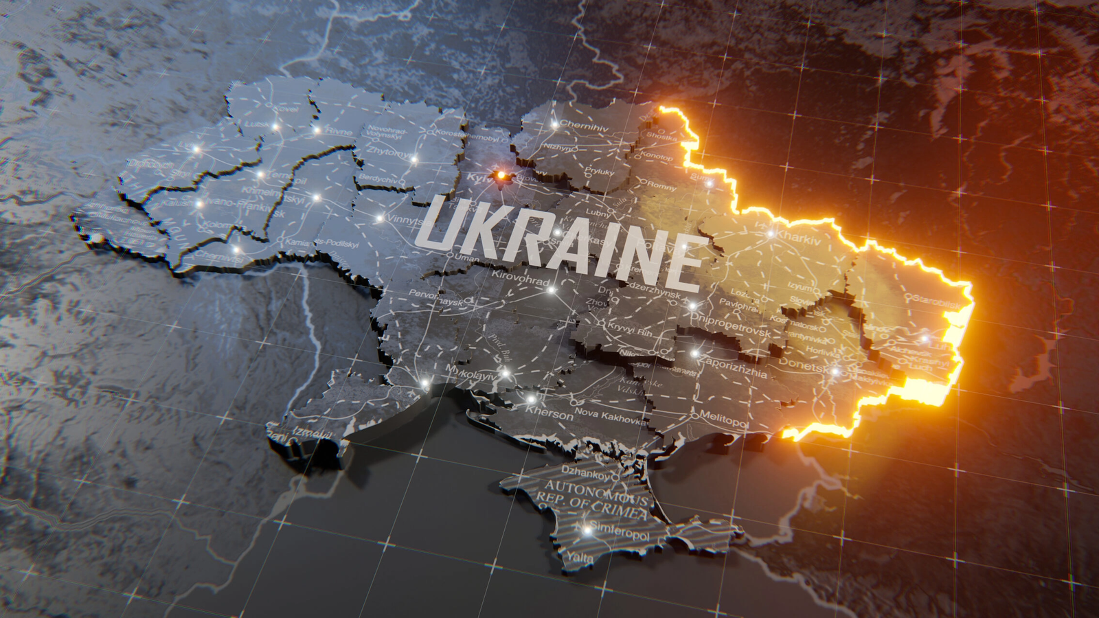 Rusia, atac aerian major în Ucraina: Kiev, sub amenințare